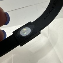 EFX Hologram Sport Silicon Body Balance Wristband BLACK/ORANGE NO BOX - $10.95
