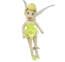 13&quot; Disney Baby Tinkerbell Fairy Stuffed Animal Plush Toy Doll W/ Sparkly Wings - £26.14 GBP