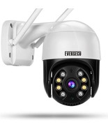 Outdoor PTZ Security Camera 1080P Home 2.4Ghz WiFi IP Surveillance Camer... - £58.11 GBP