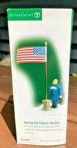 Department 56 The Heritage Collection Raising The Flag In The City - $26.73