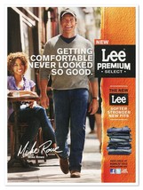 Lee Premium Select Blue Jeans Mike Rowe 2011 Full-Page Print Magazine Ad - $9.70