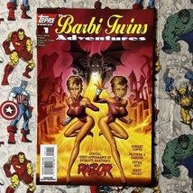 The Barbi Twins Adventures # 1 Topps Comics Comic Book Razor Robert Conte - $10.00