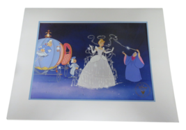1995 Walt Disney Cinderella  Commemorative Lithograph 11x14 Paper - No E... - $163.99 MXN