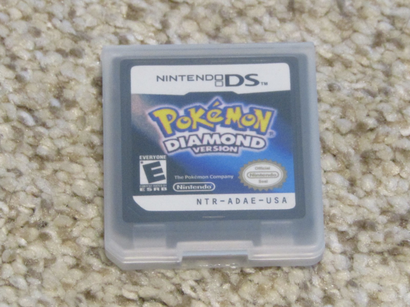 Pokemon Diamond NDS Nintendo DS Video Game Cartridge Excellent Condition