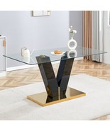 Modern Glass Dining Table for 6-8 People - $650.63 CAD