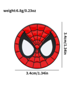 SPIDER-MAN Large Mask Enamel Pin ✩ MARVEL Superhero Lapel Button ✩ Comic... - $9.90