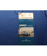 2007 Toyota Yaris LIFTBACK Original Pocket Reference Guide - $20.23 CAD