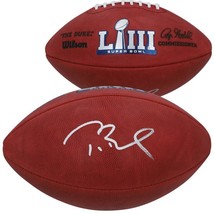Tom Brady Autographed Buccaneers Super Bowl Liii Authentic Football Fanatics - £2,006.67 GBP
