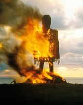 The Wicker Man Classic Photo Burning Man On Hilltop 8X10 Photo - £7.79 GBP