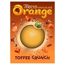 Terry&#39;s Chocolate Orange TOFFEE CRUNCH Candy Made in the UK FREE SHIPPING - $10.88