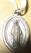 VINTAGE CHRISTIANITY VIRGIN MARY CONCEPTION WITHOUT SIN ALUMINUM PEDANT ... - £3.13 GBP