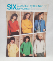 1966 Vintage Knitting Pattern ~ Bernat ~ Basic Six For Women ~ Book 137 - $6.88