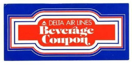 Delta Air Lines Free Beverage Coupon Expired - £5.68 GBP