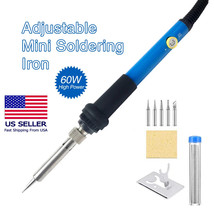 Soldering Iron Electric Gun Adjustable Temperature 60W Welding Solder Wi... - £13.36 GBP