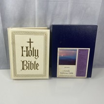 1978 Holy Bible King James Version Red Letter Nelson Regency Family EXCELLENT - £41.52 GBP