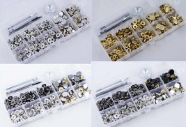 inBox 30 Sets w/Tool Poppers Snap Fasteners Press 10/12/15/17mm Sewing B... - $13.99