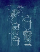 Turkey Caller Patent Print - Midnight Blue - £6.37 GBP+