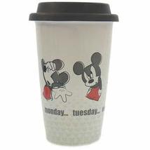 Disney Parks Mickey Throught Friday Ceramic Coffee Travel Mug - £43.38 GBP