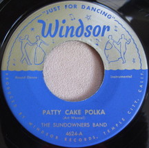 The Sundowners Band ‎– Patty Cake Polka / Ramblin Reuben, Vinyl, 45rpm, ... - $3.95
