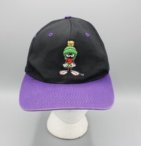Vtg 1993 Marvin the Martian Drew Pearson Snapback Hat Looney Tunes Embroidered - £23.22 GBP
