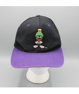 Vtg 1993 Marvin the Martian Drew Pearson Snapback Hat Looney Tunes Embro... - $29.69