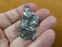 x260-64) 10.6g Campo del Cielo meteorite natural shape space pendant iro... - $89.75