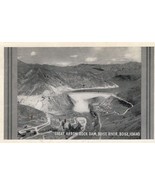 Great Arrow Rock Dam Posted Vintage Postcard 1947 George Washington 1 Ce... - $49.49