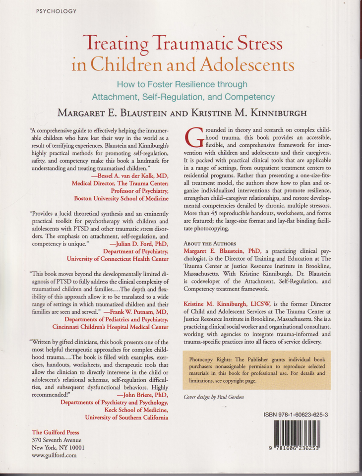 Treating Traumatic Stress in Children and Adolescents : How to Foster Resilience Item image 2