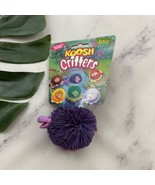 Koosh Critters Vintage Toy Jungle Collection Hippo New Purple Ball 1994 - £17.52 GBP