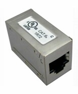 Techcraft Cat6a Shielded RJ45 Mini Inline Coupler - $6.93 CAD