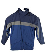 LL Bean Jacket With Removable Lining Mens Size Medium Blue HEAVY 0wv85 V... - $69.30