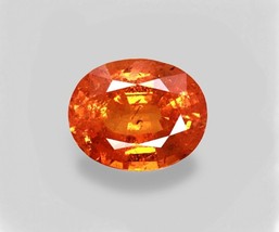 Waw Fiery Madarin Spessartine garnet 11 cts from Namibia - £1,714.66 GBP