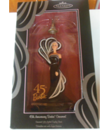 Hallmark Keepsake Barbie Ornament 45th Anniversary w/Lighted Display Sta... - $61.27 CAD