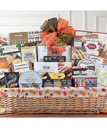 Bountiful Harvest: Fall Gourmet Gift Basket - $356.08 CAD