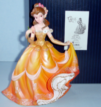 Disney Belle Beauty &amp; The Beast Couture De Force Figurine 7.75&quot;H #4031545 New - £131.29 GBP