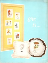 Busy Hands Love Is...Book 4 Patterns for Counted Cross Stitch 1976 - £6.11 GBP