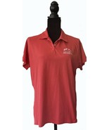 Lady&#39;s Knit Polo, Antigua, Moisture Wicking, 100% Polyester, Salmon, XL,... - $14.97