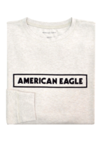 American Eagle Mens Oatmeal Beige L/S Waffle Knit Thermal Shirt, 2XL XXL 3475-5 - £23.70 GBP