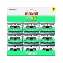 Maxell MC-60 UR Microcassettes (Pack of 9) - £55.77 GBP