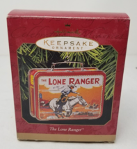 The Lone Ranger Lunchbox Lunch Box Tin 1997 Hallmark Keepsake Ornament - £9.49 GBP