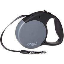 Doggo Everyday Retractable Dog Leash, 16&#39; Long Belt, Medium for Dogs Up ... - $27.29