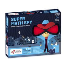 Chalk &amp; Chuckles Super Math Spy Board Game - Super Fun Math Game for Kid... - $29.99