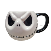 The Nightmare Before Christmas Mug Jack Skellington Face Disney Ceramic Coffee - £15.09 GBP
