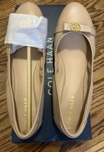 NEW Cole Haan Women’s Tova Bow Ballet Flats Brush Size 9 NIB - £59.42 GBP