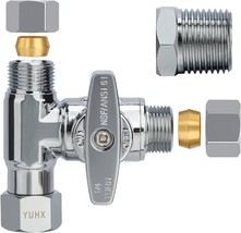 This Is A 3/8-Inch Compression Shut-Off Three-Way Diverter Connector With A - $35.95