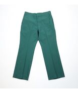 Vtg 60s 70s Streetwear Mens 34x30 Cheops Summer Flannel Wide Leg Chino P... - €92,78 EUR