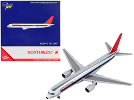 Boeing 757-200 Commercial Aircraft &quot;Northwest Airlines&quot; Silver and White with Re - $65.76