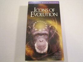 vhs ICONS OF EVOLUTION 51 min Growing Scientific Controversy over Darwin... - $7.68
