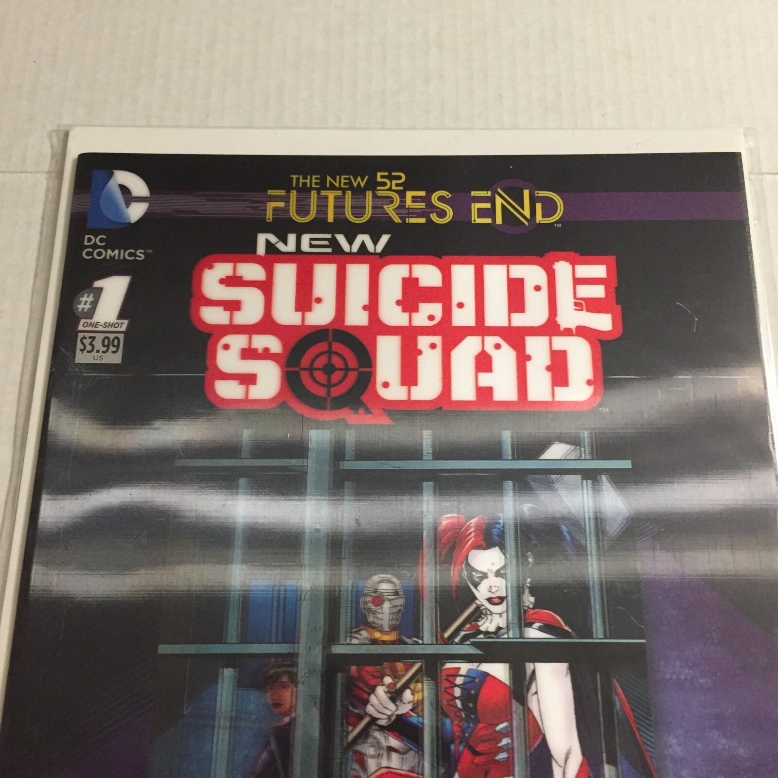2014 DC Comics New 52 Futures End Suicide Squad Lenticular Cover #1 Item image 4