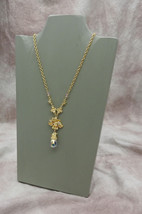 Kirks Folly Necklace With Crystals, Beads, Cherubs - $55.00